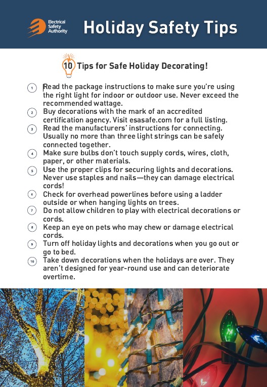 holiday checklist